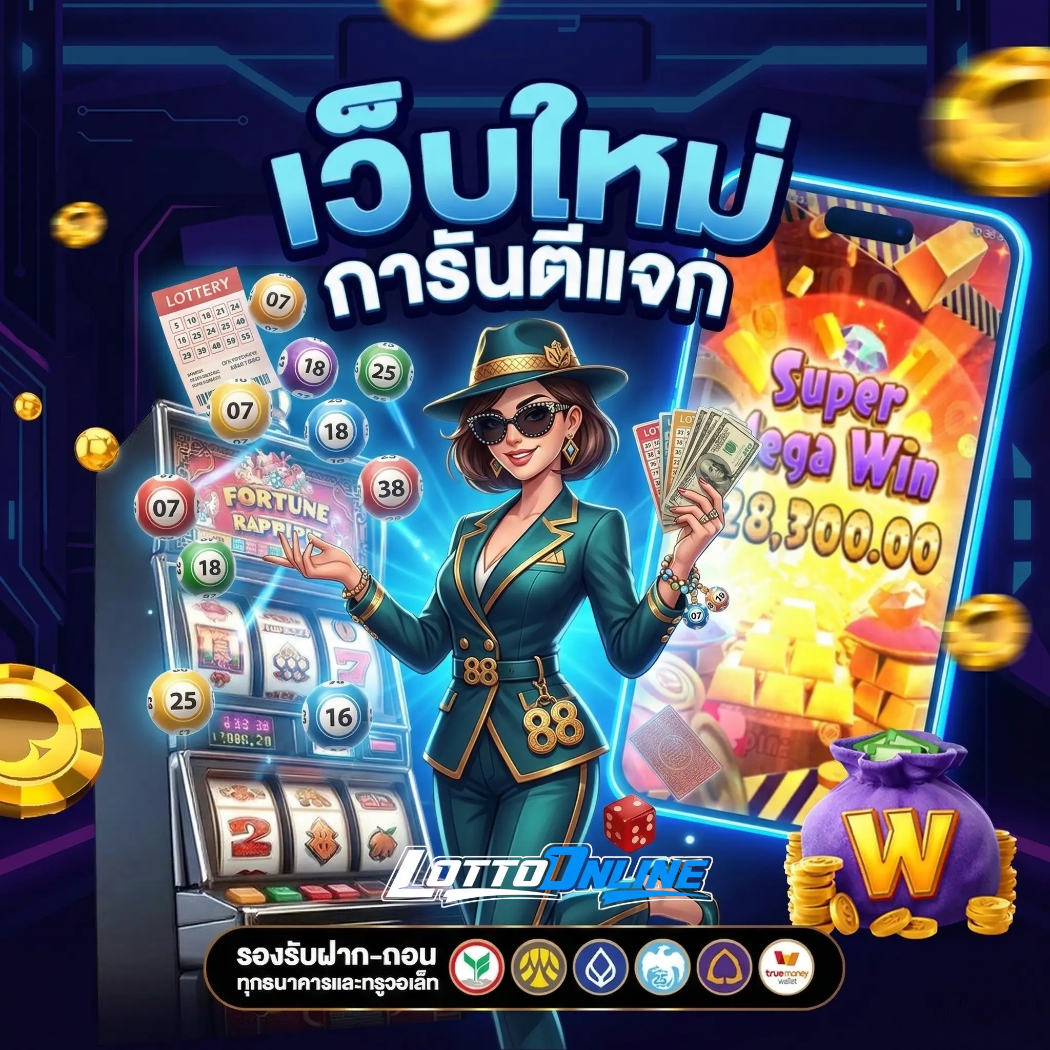 หวยออนไลน์ ถ่ายทอดสด
